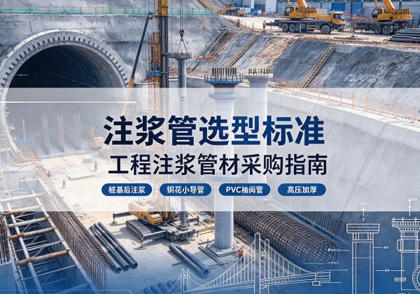 津南区注浆管选型标准